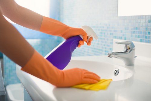 Local commercial cleaner servicing a mixed-use property near Waterloo