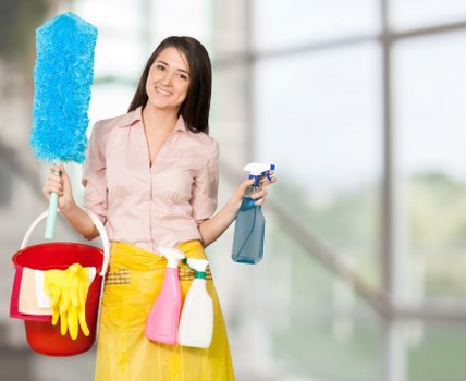 Regular home cleaning service in Waterloo with attention to bathrooms and floors